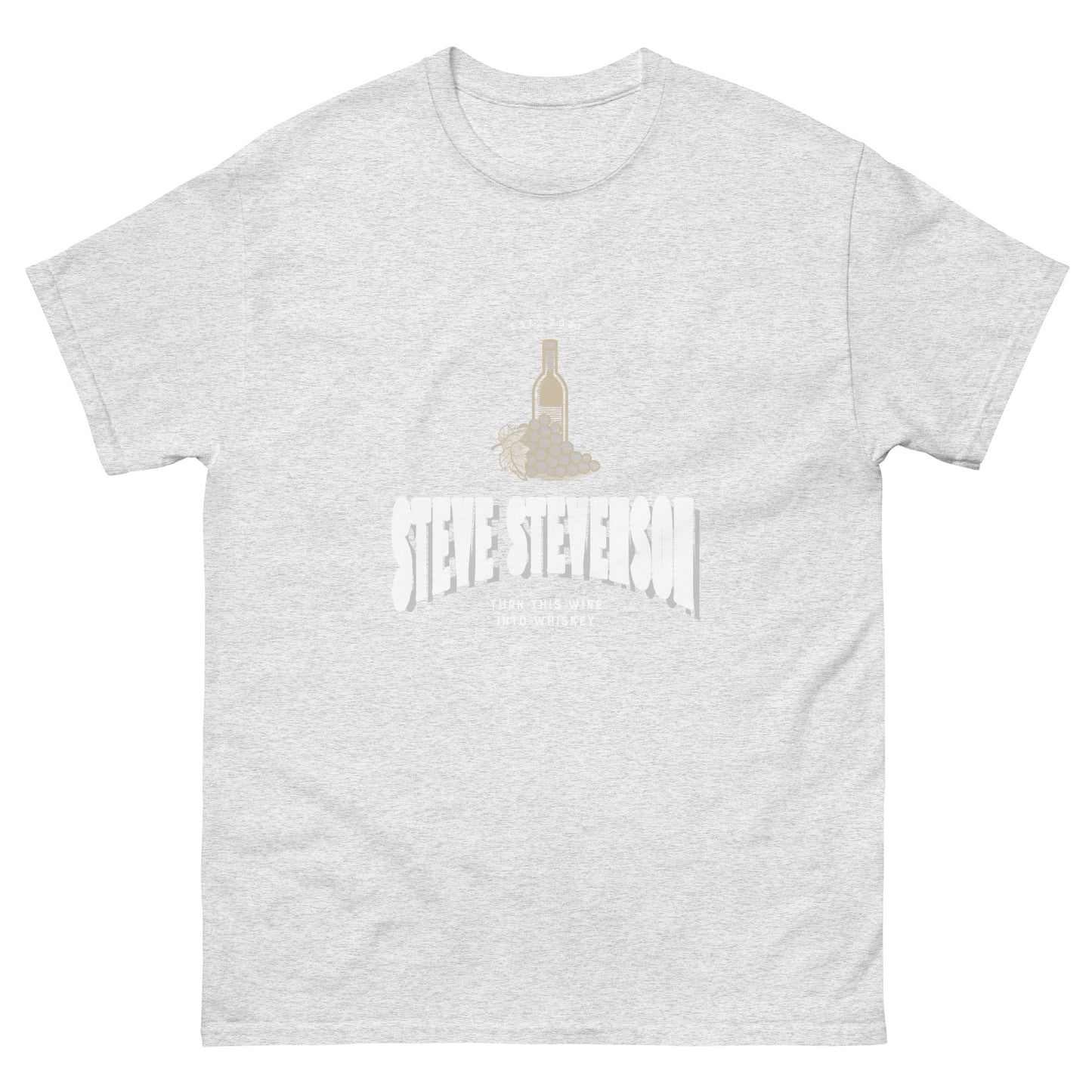 Steve Stevenson Wine T-Shirt (Unisex)