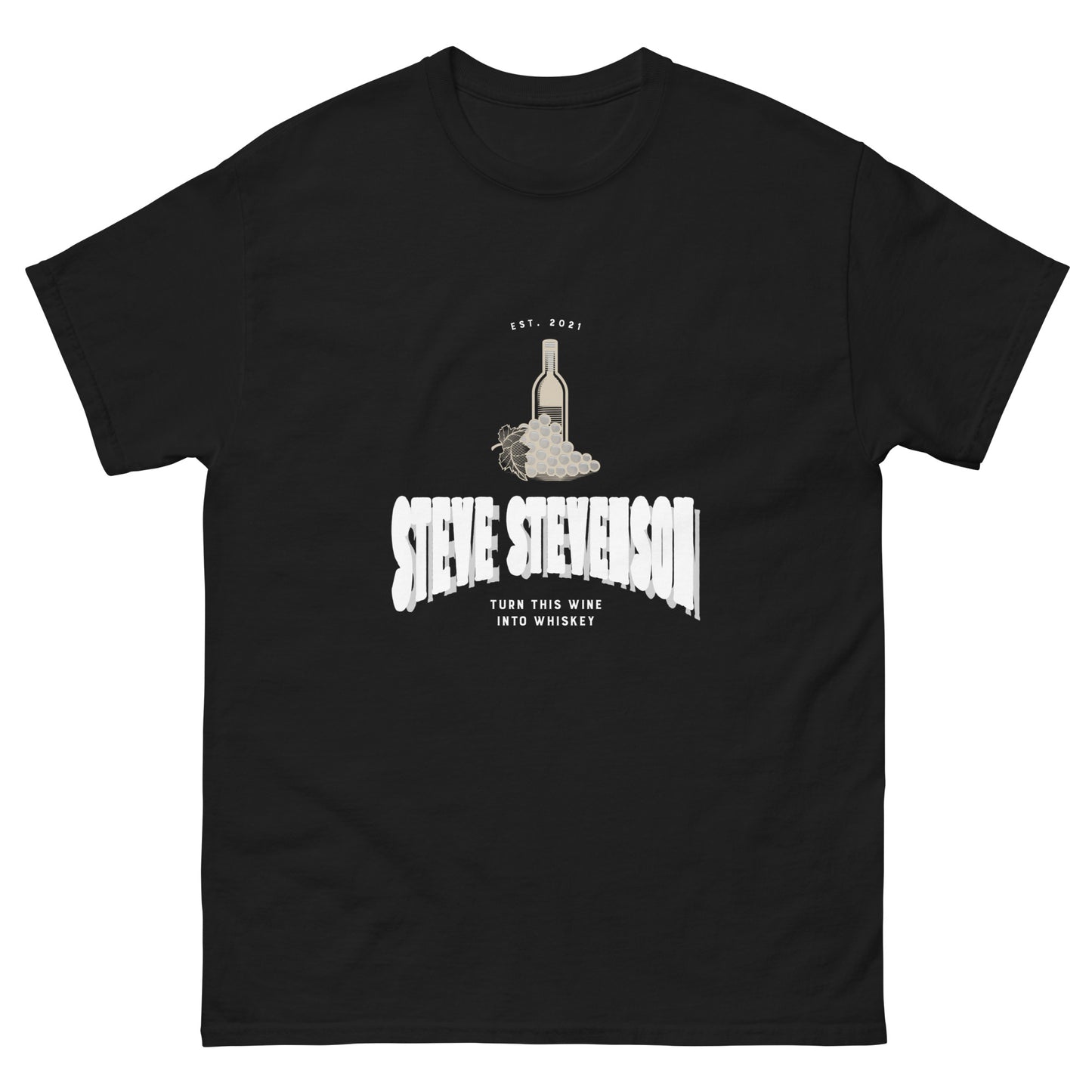 Steve Stevenson Wine T-Shirt (Unisex)