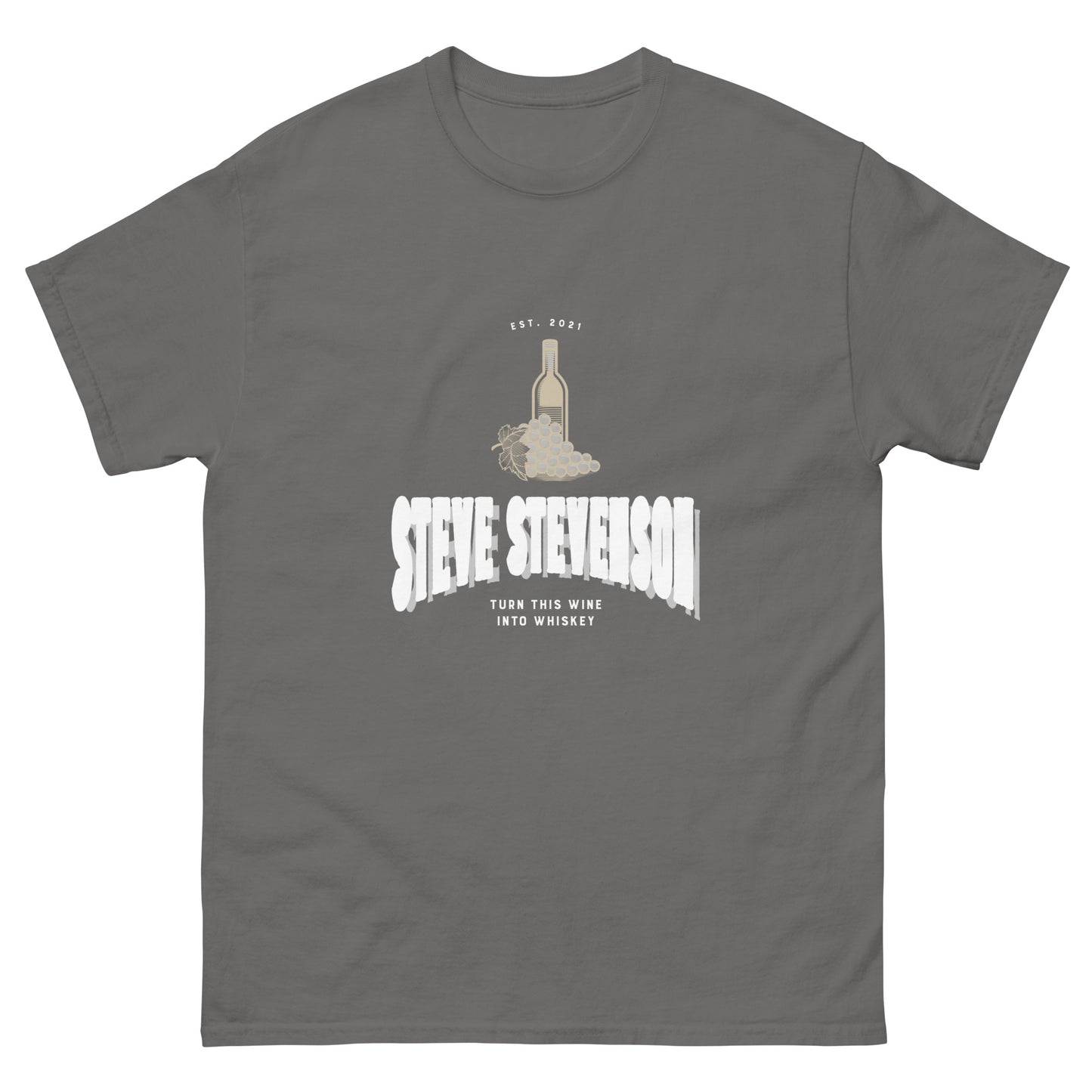 Steve Stevenson Wine T-Shirt (Unisex)