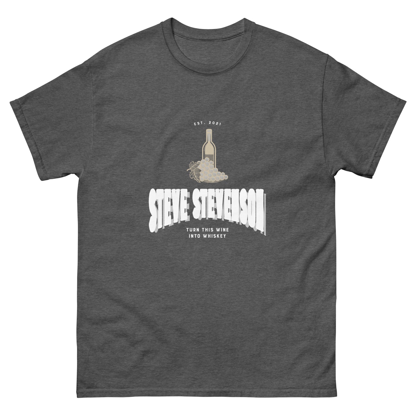 Steve Stevenson Wine T-Shirt (Unisex)