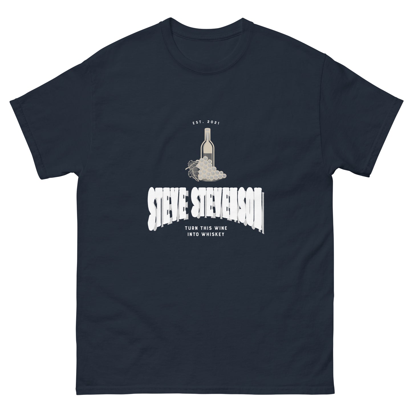 Steve Stevenson Wine T-Shirt (Unisex)