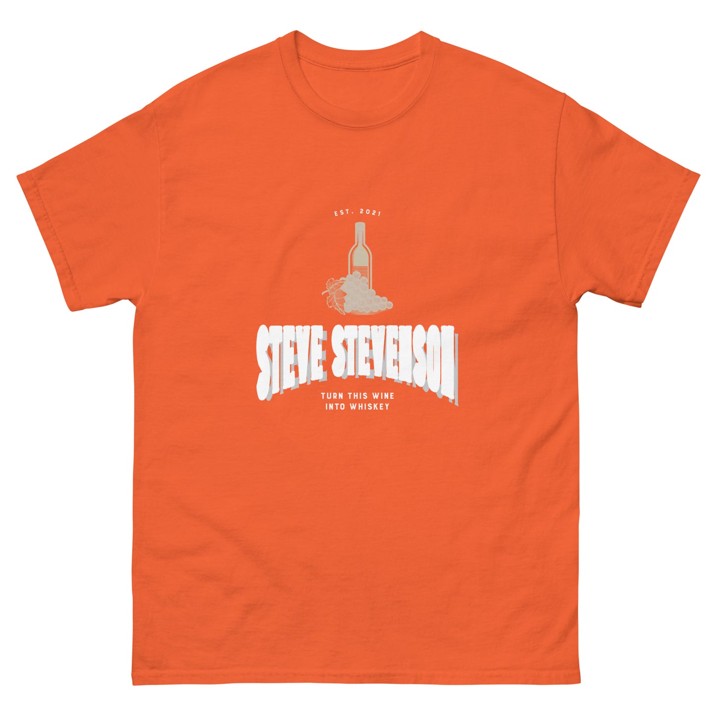 Steve Stevenson Wine T-Shirt (Unisex)