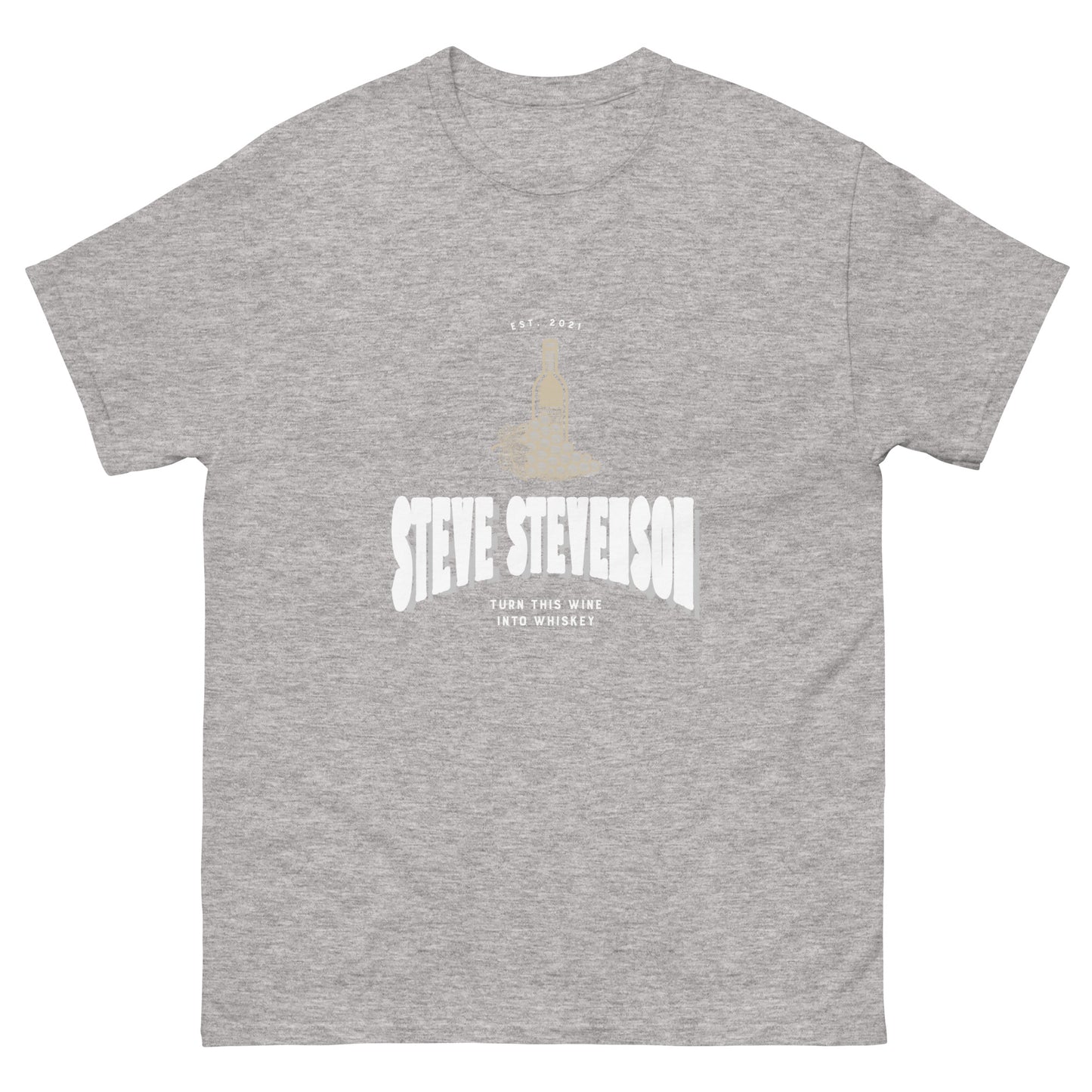 Steve Stevenson Wine T-Shirt (Unisex)
