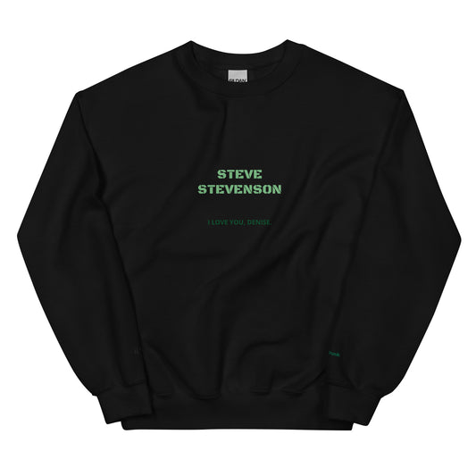 Sweatshirt - I Love You Denise (Unisexual)
